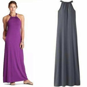 Athleta Santana Halter Tie Top Modal Maxi Dress S